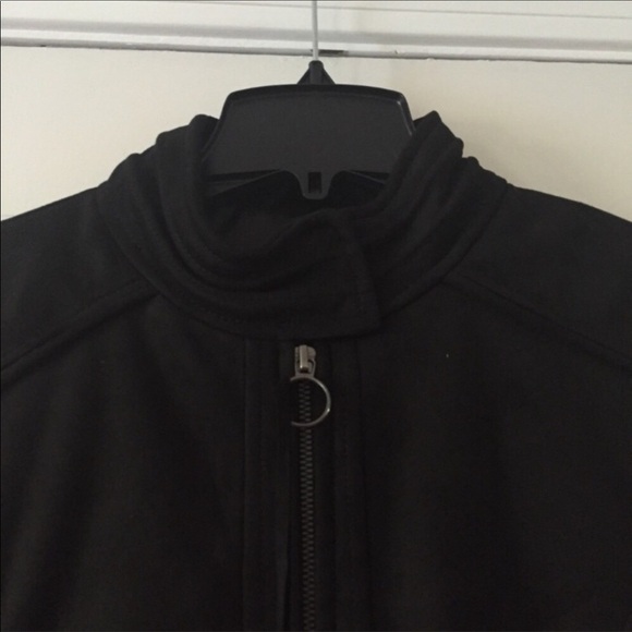 Rachel Roy Fringe Faux Suede Moto Jacket NWT - Picture 6 of 9